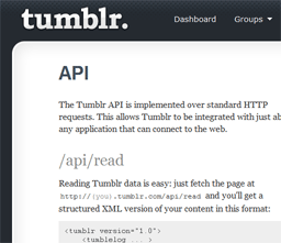 Tumblr API