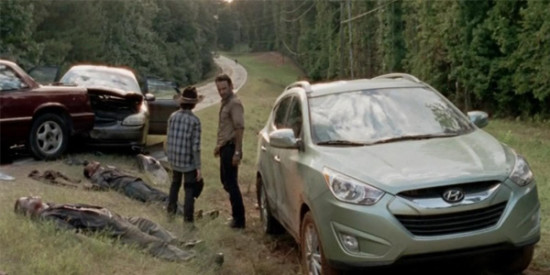 TV shows like "The Walking Dead" want views to see the Hyundai brand