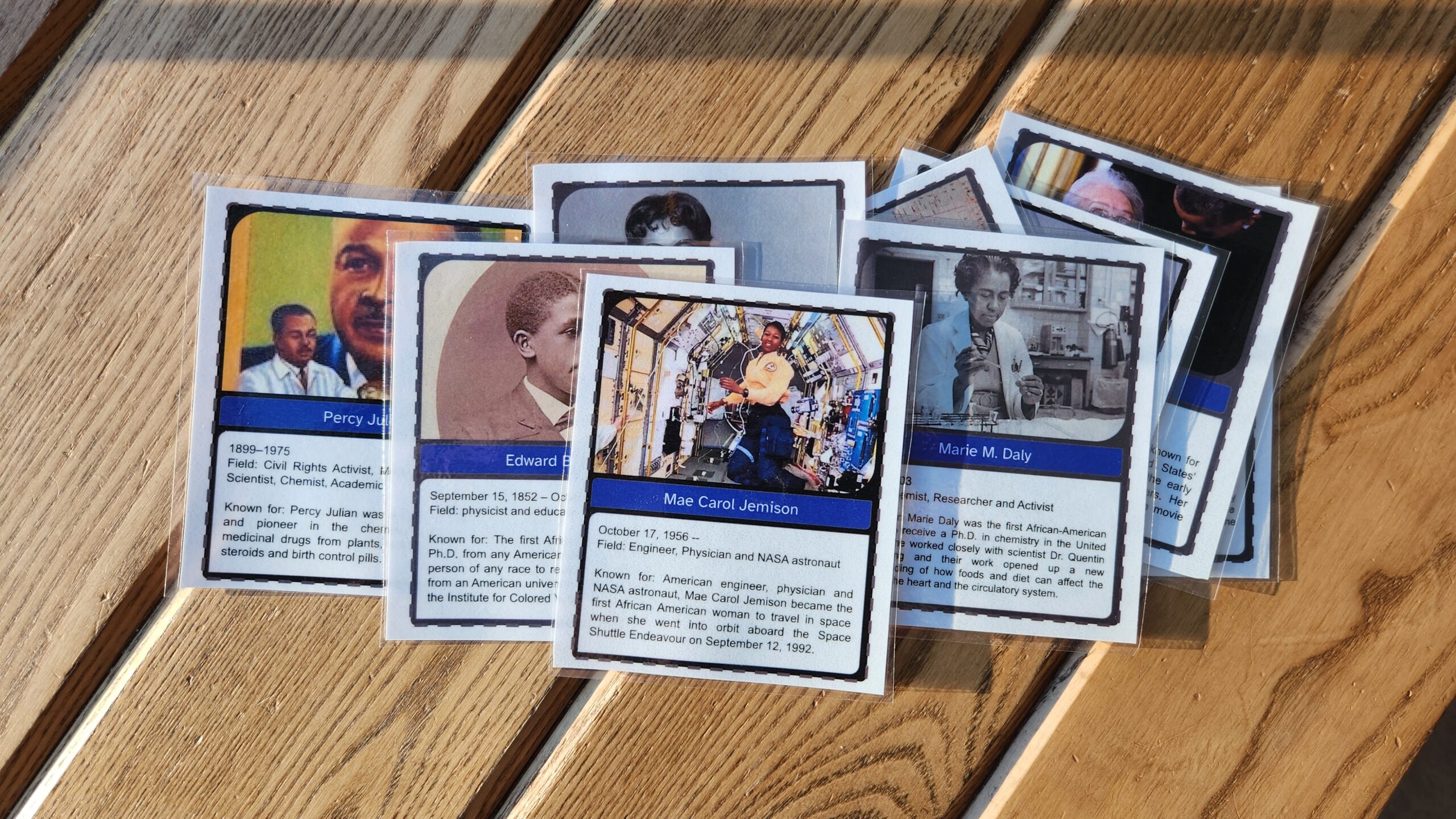 Trading Cards Template in Google Slides